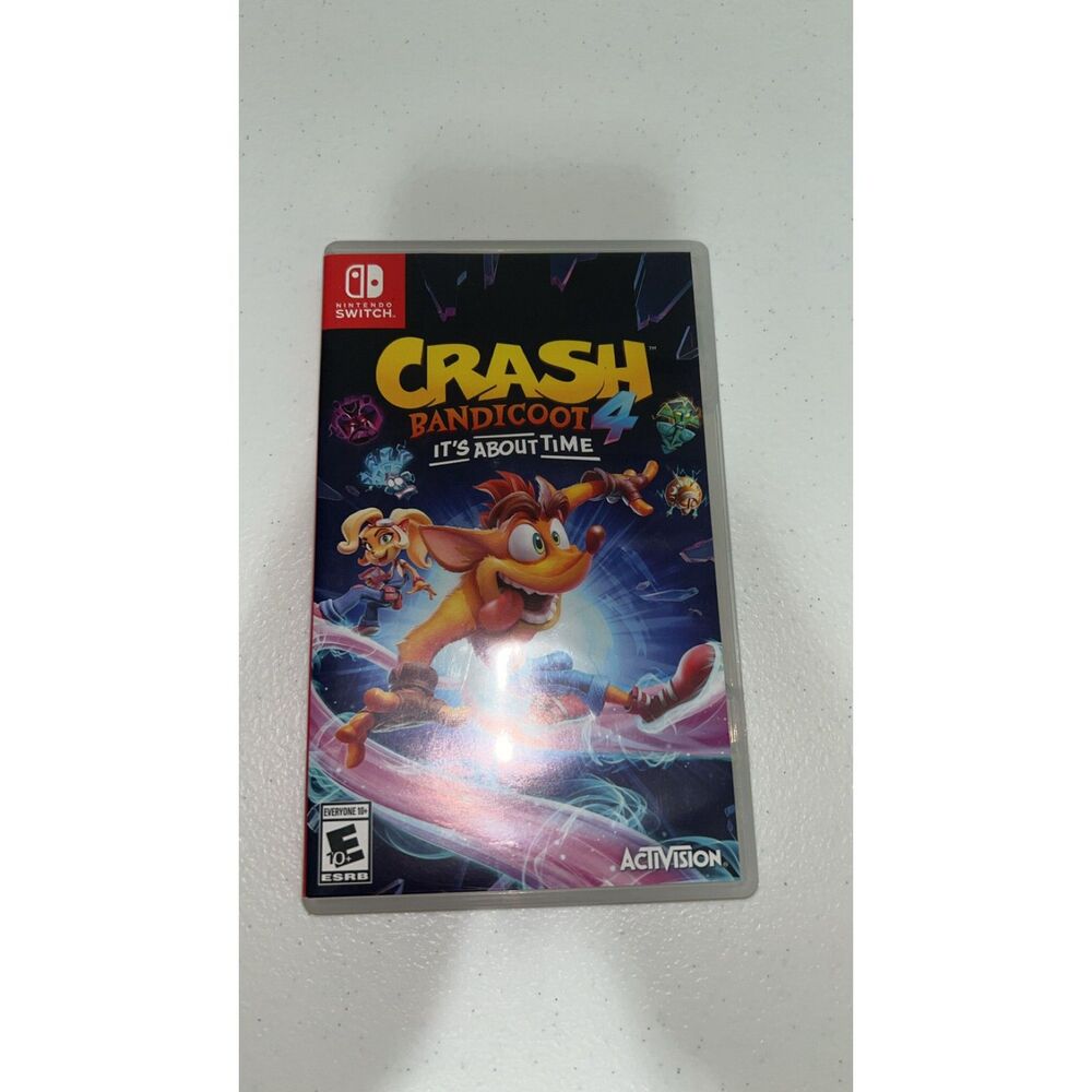 Crash Bandicoot 4 It's About Time Nintendo switch game